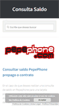 Mobile Screenshot of consultasaldo.com