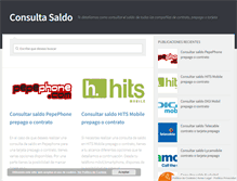 Tablet Screenshot of consultasaldo.com